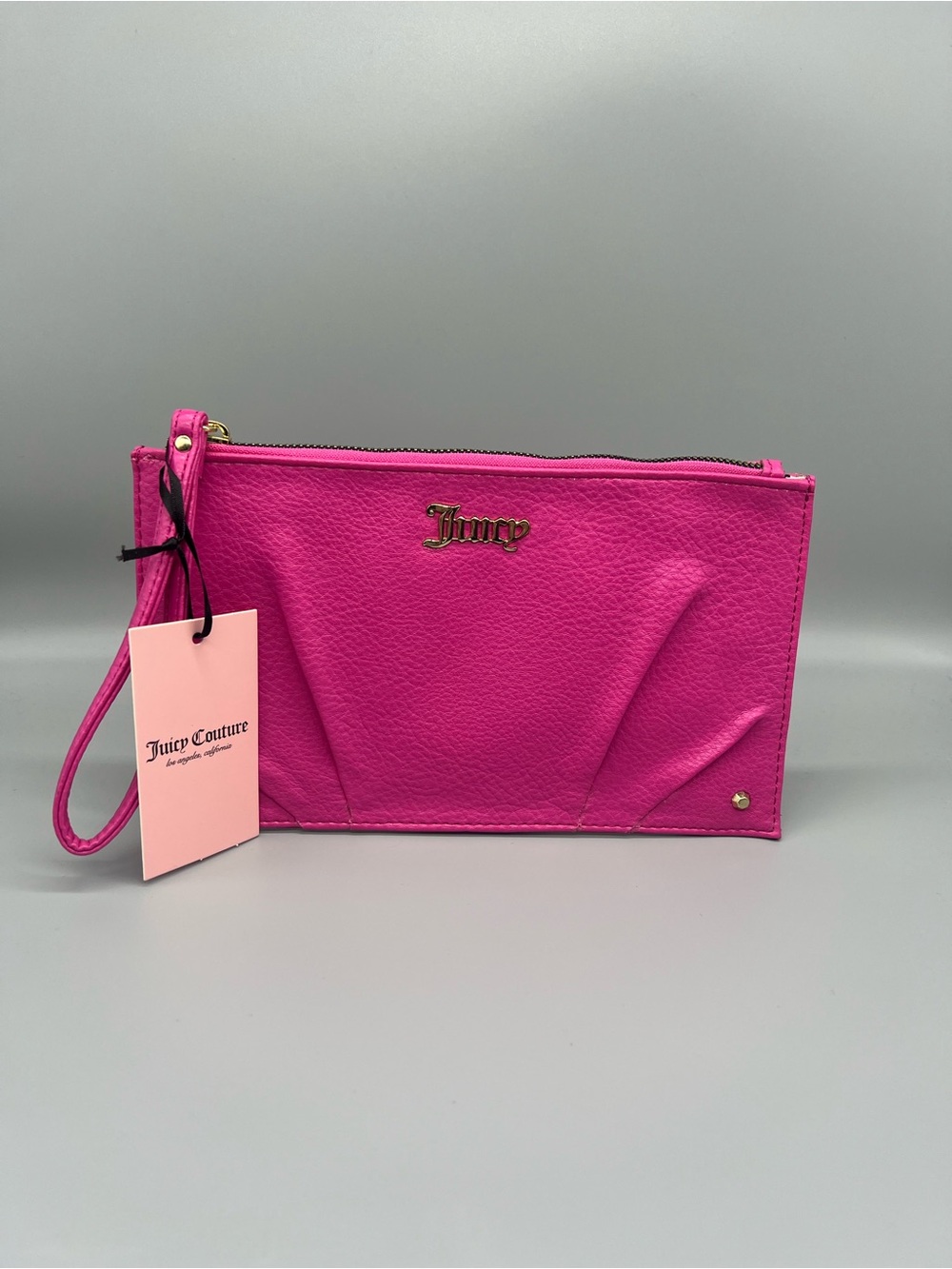 Juicy couture pink wristlet bag